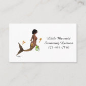 海馬の名刺が入った可愛い人魚 名刺 (正面)