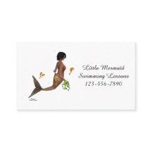 海馬の名刺が入った可愛い人魚