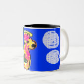 海馬の夏 ツートーンマグカップ (正面右)