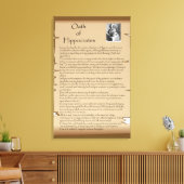 海馬の宣誓 キャンバスプリント (インサイチュ (リビング))