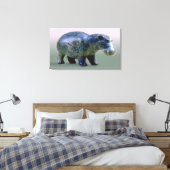 海馬の彫像 キャンバスプリント (インサイチュ (寝室))