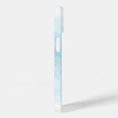 海馬の水色の海岸名 Case-Mate iPhoneケース (裏面 / 右)