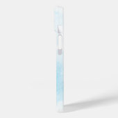 海馬の水色の海岸名 Case-Mate iPhoneケース (裏面 / 左)