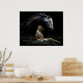 海馬の鋳物 ポスター (キッチン)