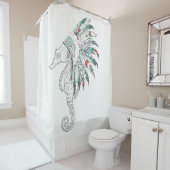 海馬の頭 シャワーカーテン (インサイチュ)