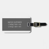 海馬の頭 ラゲッジタグ (正面横)