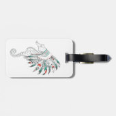 海馬の頭 ラゲッジタグ (裏面横)