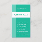 海馬の頭 名刺 (裏面)