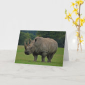 海馬グリーティングカード カード (黄色い花)