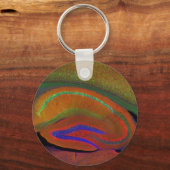 海馬ニューロン3 キーホルダー (正面)