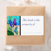 海馬ブックラベル ラベル (インサイチュ)