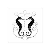 海馬ペア ラバースタンプ (インプリント)