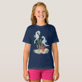 海馬ペア Tシャツ (正面フル)