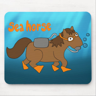 海馬マウスマット マウスパッド