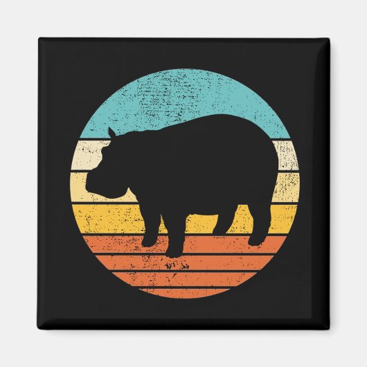 海馬レトロサン マグネット (正面)