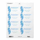 海馬出荷ラベル ラベル (フルシート)