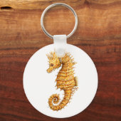 海馬海馬カバ海馬 キーホルダー (正面)