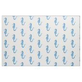 海馬航海の沿岸ビーチ海海青 ファブリック (ファットクウォーター)