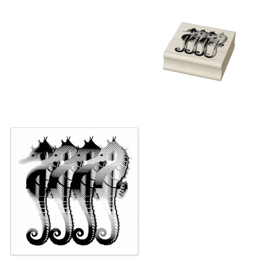 海馬航海の海海老 ラバースタンプ (押印)