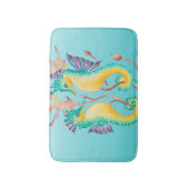 海馬藻類ブルー バスマット (正面縦)