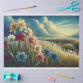 海馬風光明媚ビューデクページティッシュペーパー 薄葉紙 (クラフト)