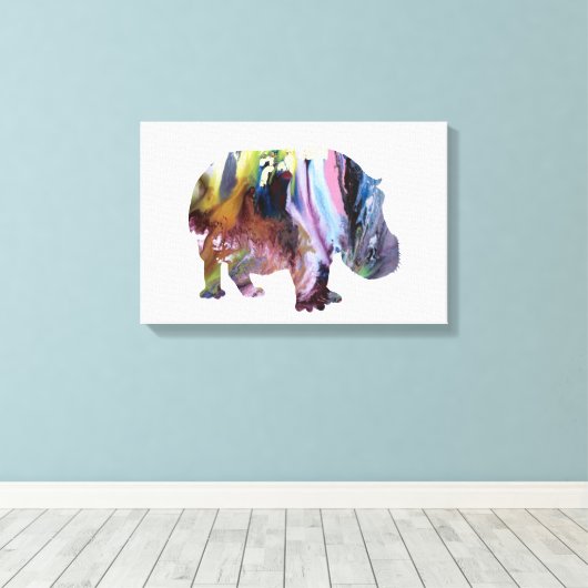 海馬 キャンバスプリント (インサイチュ (ウッドフロア))