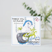 海馬(スカル) サンキューカード (スタンド正面)