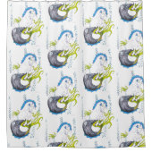 海馬(スカル) シャワーカーテン (正面)