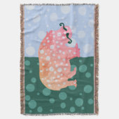 海馬 スローブランケット (正面縦)