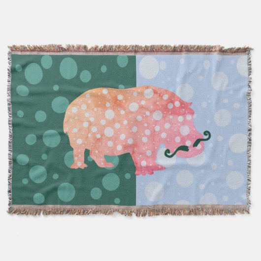 海馬 スローブランケット (正面)