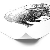 海馬 フォトプリント            (角)