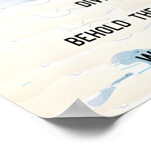 海馬 ポスター (角)