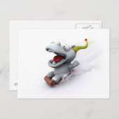 海馬 ポストカード (正面/裏面)