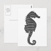 海馬 ポストカード (正面/裏面)