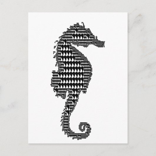 海馬 ポストカード (正面)