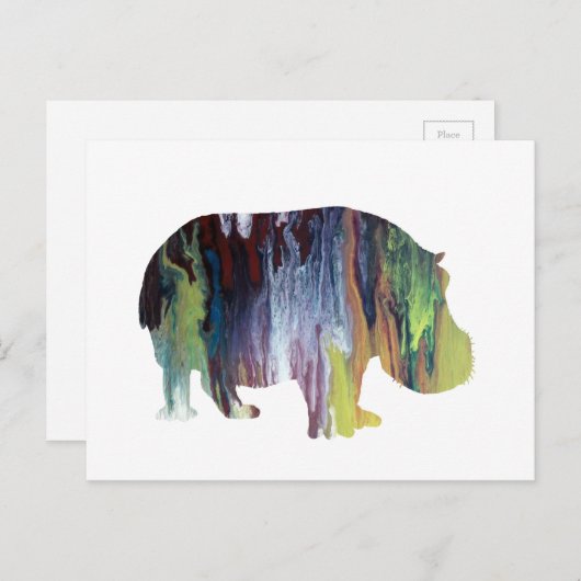 海馬 ポストカード (正面/裏面)