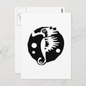 海馬 ポストカード (正面/裏面)