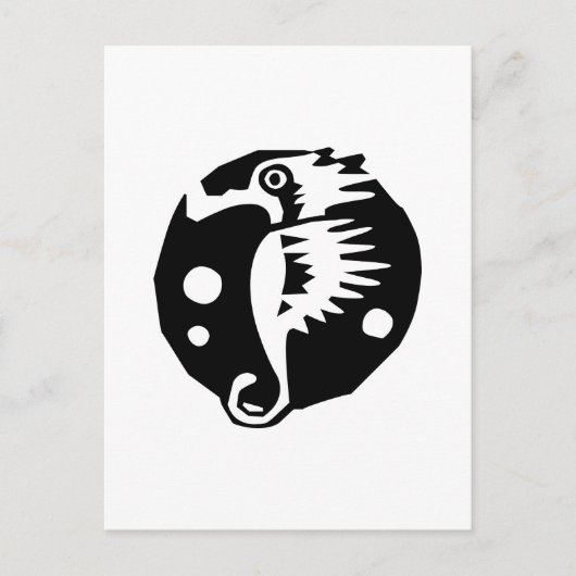 海馬 ポストカード (正面)