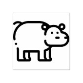 海馬 ラバースタンプ (インプリント)