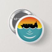 海騒音公害認識度 缶バッジ (正面&裏面)