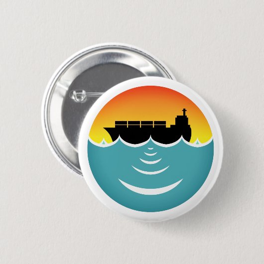 海騒音公害認識度 缶バッジ (正面&裏面)