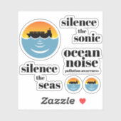海騒音公害4パック シール (シート)