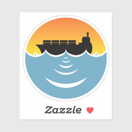 海騒音公害 シール (シート)