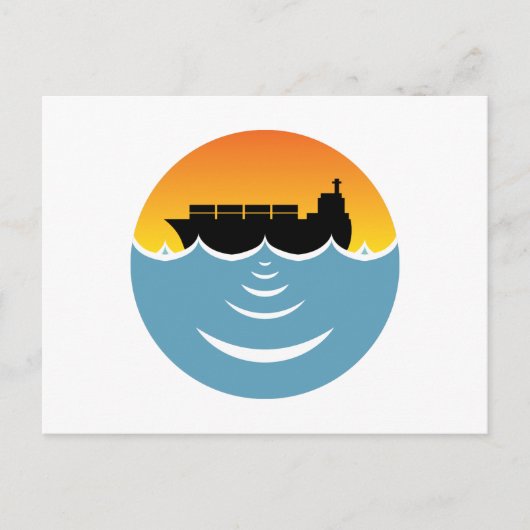 海騒音公害 ポストカード (正面)