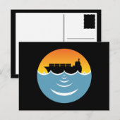 海騒音公害 ポストカード (正面/裏面)