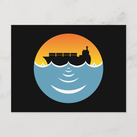 海騒音公害 ポストカード (正面)