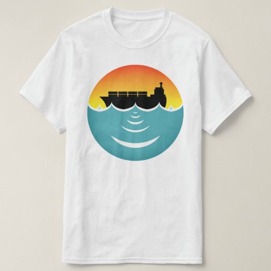 海騒音公害 Tシャツ (デザイン正面)