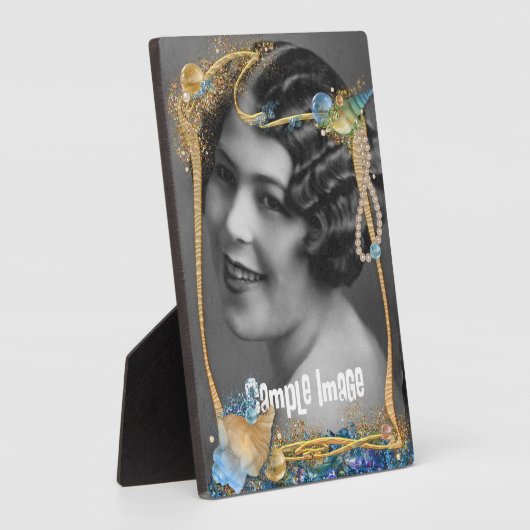 海魔法アートフレームプラーク フォトプラーク (側面)