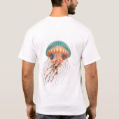 海魔法クラゲTシャツ» Tシャツ (裏面)