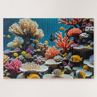 海魚サンゴ礁の下 ジグソーパズル